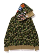 ABC Camo Double Shark Full Zip Hoodie