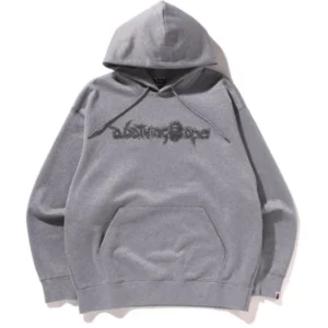 Metallic Yarn Pullover Hoodie