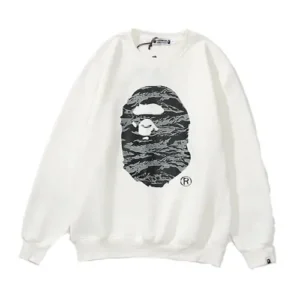 A BATHING APE X UNDEFEATED FIVE BARS SWEATSHIRTS