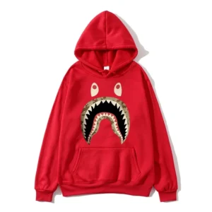 Bape Basketball Felpe Red Hoodie