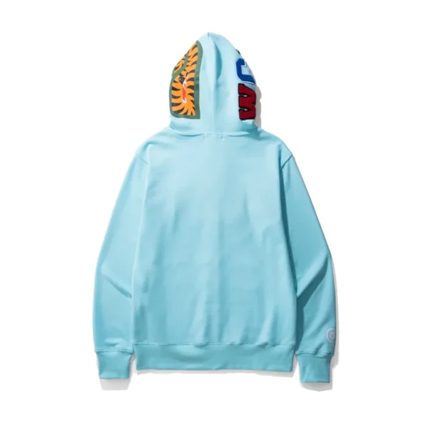 Bape A Bathing Ape Shark Zip Up Hoodie