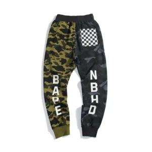 Bape x F.C.R.B Co Branded Color Pocket Camouflage Pant