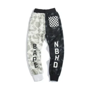 Bape x F.C.R.B Co Branded Color Pocket Camouflage Pant