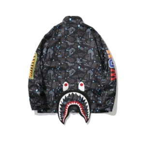 A Bathing Ape Shark Star Camouflage Jacket