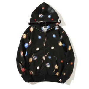 BAPE Universe Planet Black Hoodie